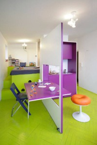 apart02 Tamka Apartment, a Cheerful and Playful Living Space