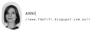  El blog de F de fifi - Anne DTA