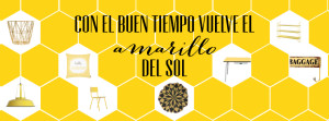  Ofertas Flash decoratualma amarillo