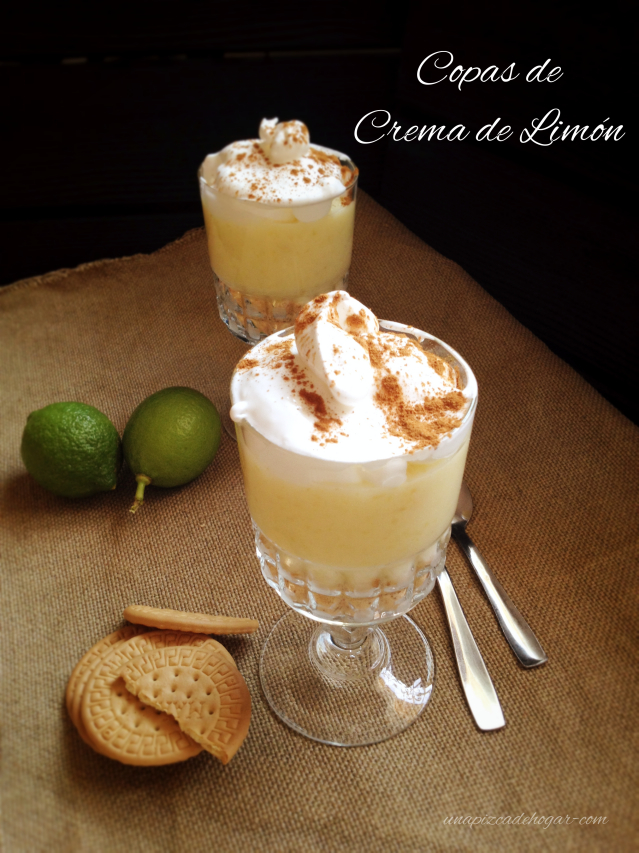 Receta de Crema de limón fácil