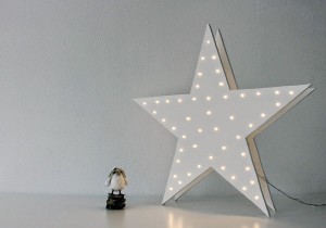 DIY: estrella de luces