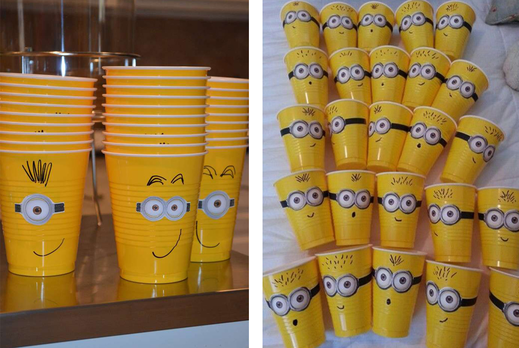 minion,vasos