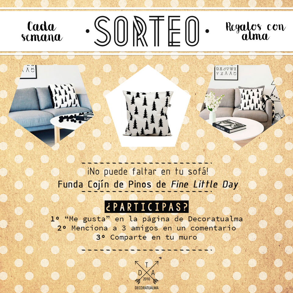 Sorteo funda cojín fine little day Decoratualma - DTA