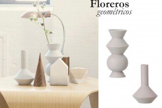 florero geométrico ferm living