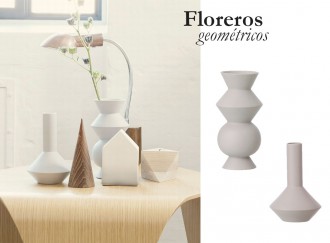 florero geométrico ferm living