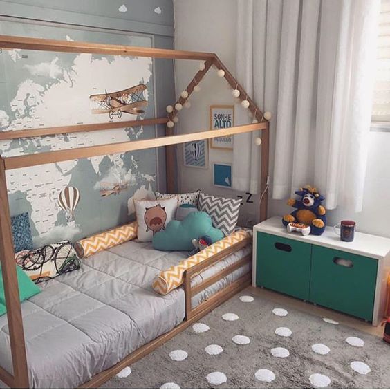 Ideas Montessori para decorar una habitación infantil y fomentar